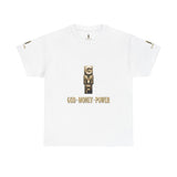 God · Money · Power Tee — GMP Gold Block Logo T-Shirt