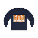 GMP (God Money Power) Long Sleeve Tee — Bold Faith & Prosperity Graphic Shirt