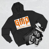 GMP "God Money Power" Hoodie — Bold Orange Streetwear Fleece