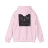 Angel Of Death Hoodie — Gothic Black & White Graphic Sweatshirt