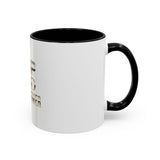 GMP GOD Money Power Accent Coffee Mug — Metallic Text 11/15oz