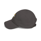 Dad Cap — 'GMP Good Vibes' Embroidered White Baseball Hat