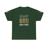 GMP GOD Money Power T-Shirt — Bold Gold Logo Tee