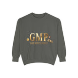 GMP "God Money Power" Sweatshirt — Gold Foil Graphic Crewneck