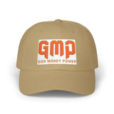 Good Money Power Embroidered Dad Cap — White Casual Baseball Hat