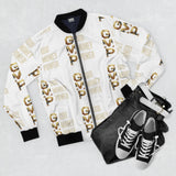 GMP 'God Money Power' All-Over Print Bomber Jacket