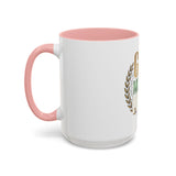 Coffee Mug — "God Money Power" Inspirational Accent Mug (11/15 oz)