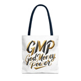 God Money Power (GMP) Tote Bag — Inspirational Faith & Prosperity Canvas Tote