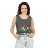 God Money Power Tank Top — Bold Faith & Hustle Graphic Tank