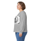 God Money Power Graphic Long Sleeve Tee