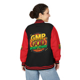 Letterman Jacket — GMP GOD Money Power Logo Varsity Jacket