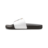 Men's Graphic Slide Sandals — 'GMP Good Money Power' Eagle Design