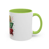 God Money Power Accent Coffee Mug — Bold Motivational Religious Coffee Cup (11/15oz)