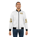 Bomber Jacket — GMP "God Money Power" Gold Logo Streetwear