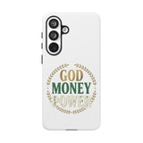 Phone Case — "God Money Power" Inspirational Religious Design