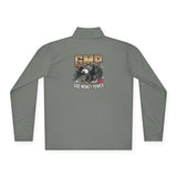 GMP Eagle Quarter-Zip Pullover — "God Money Power" Graphic