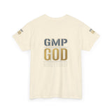 GMP GOD Money Power T-Shirt — Bold Gold Logo Tee