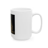 God Money Power Ceramic Mug – Gold Priest Illustration (11oz, 15oz)