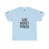 God Money Power T-Shirt — Bold Faith & Hustle Graphic Tee