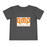 Toddler Tee — GMP (God Money Power) Orange Logo