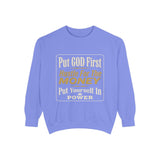 Put God First Hustle For The Money Sweatshirt
