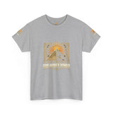 Pyramid Sun Graphic Tee — "You Make Me Whole" Cotton T-Shirt