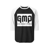 Raglan Shirt — GMP (God Money Power) Logo Baseball Tee