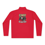 GMP Eagle Quarter-Zip Pullover — "God Money Power" Graphic