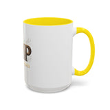 GMP 'God Money Power' Accent Coffee Mug — 11/15 oz Inspirational Ceramic