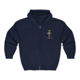 GMP 'God Money Power' Cross Zip Hoodie