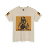Jesus Bandana Graphic Tee — "God Money Power" Streetwear T-Shirt