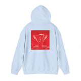 Angel Of Death Hoodie - Red Dove Graphic Pullover