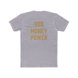 God Money Power Tee — Bold Faith & Hustle Graphic T-Shirt