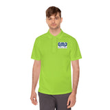 GMP God Money Power Logo Men's Sport Polo — Performance Golf & Work Polo