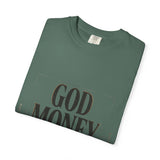 God Money Power T-Shirt — Bold Faith & Hustle Graphic Tee