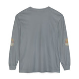 Long Sleeve T-Shirt — 'God, Money, Power' Pyramid Graphic