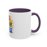 God Money Power Accent Coffee Mug — Inspirational Faith & Prosperity Gift (11/15oz)