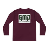 Youth Long Sleeve Tee — GMP "God Money Power" Logo