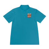 Men's Motivational Polo — "Put GOD First, Hustle For The Money, Put Yourself In Power"