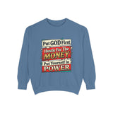 Put GOD First Hustle for the Money Sweatshirt