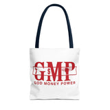God Money Power (GMP) Red Logo Tote Bag – Faith & Wealth Statement Tote