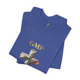 God Money Power Cross Tee — Christian Faith Graphic T‑Shirt
