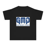 GMP "God Money Power" Youth Tee — Vintage Logo Graphic Shirt