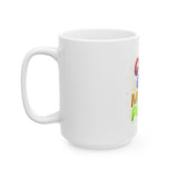 GMP God Money Power Ceramic Mug – Motivational Colorful Coffee Cup (11oz & 15oz)