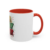 God Money Power Accent Coffee Mug — Bold Motivational Religious Coffee Cup (11/15oz)