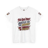 Inspirational Graphic Tee — "Put God First, Hustle for the Money, Put Yourself in Power"