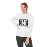 Youth Long Sleeve Tee — GMP "God Money Power" Graphic