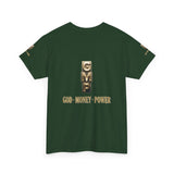 God · Money · Power Tee — GMP Gold Block Logo T-Shirt