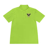 Eagle Logo Polo Shirt — "God Money Power (GMP)" Chest & Back Athletic Polo