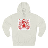 Three-Panel Fleece Hoodie